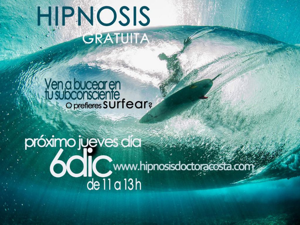 Jornada de puertas abiertas en MedHipnosis, jueves 6 de diciembre de 2018
