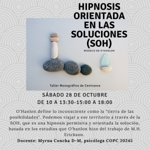 Hipnosis orientada a las soluciones (SOH) - poster