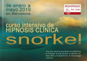 Snorkel: Curso intensivo hipnosis clínica 2019 - Doctora Costa