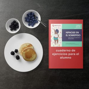 Cuaderno del alumno del curso online "Hipnosis en el sobrepeso", organizado por MedHipnosis.